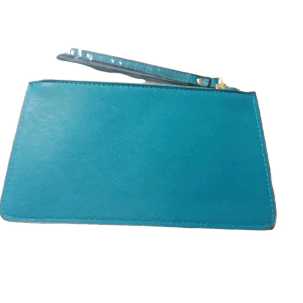 Kate Spade New York Blue Slim Top Zip Wristlet